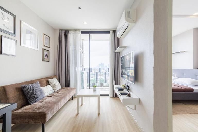 Luxury OnNutE9BTS 40SQMT Netflix & BTS& Pool & Gym 2mins to BTS - Ferienwohnung Bangkok