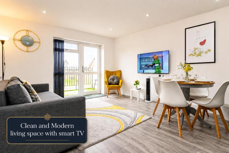Bridge Court by Sterling Edge - Stylish 1-Bed Apartments with Balcony or Private Garden and Free Onsite Parking - B&B Birmingham