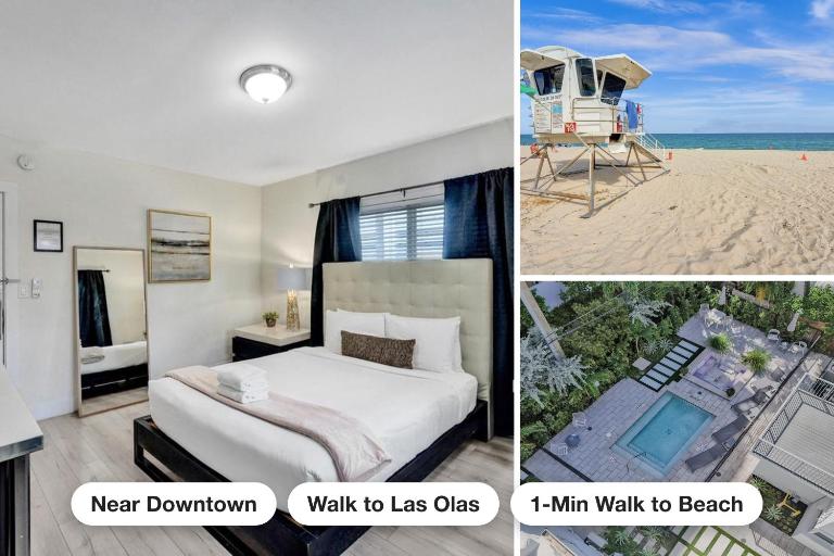 Eden Escape Walk to FLT Beach 1202 - B&B Fort Lauderdale