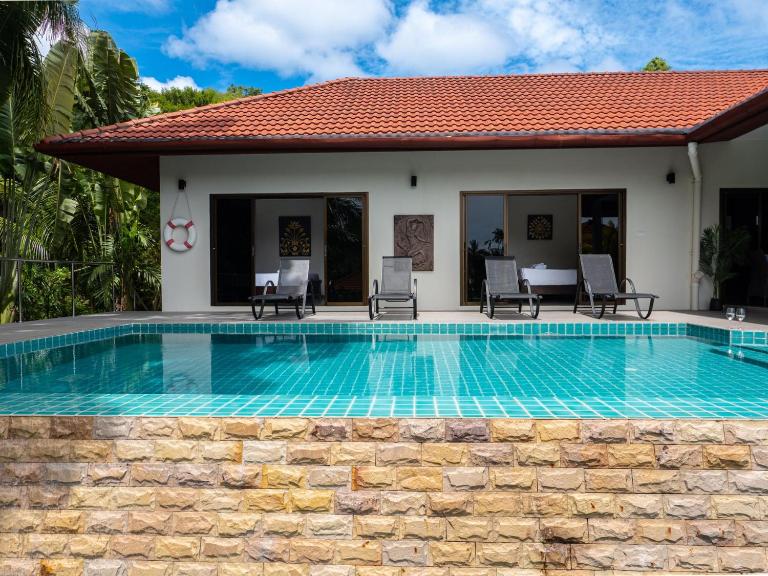 Elegant 3Br Villa Zen Island Infinity Pool - B&B Ban Bang Po