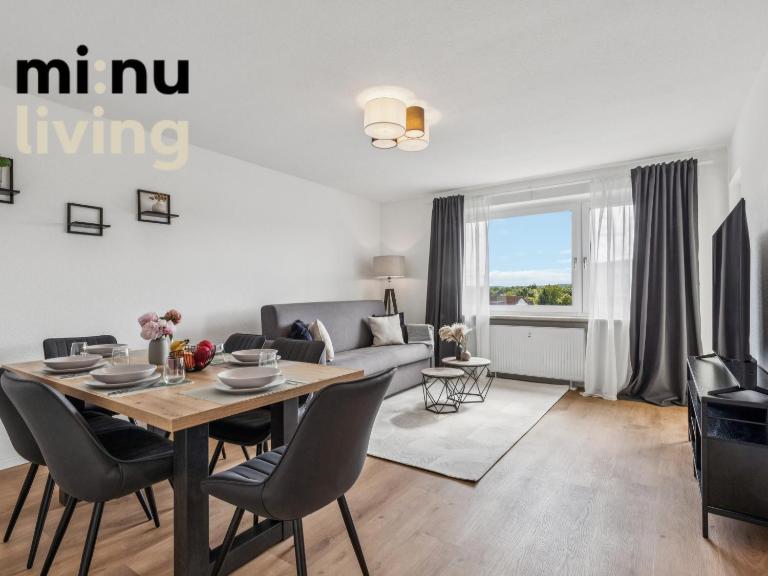 Apartment 90qm, 3BR, Balkon, Nähe Phantasialand - B&B Wesseling