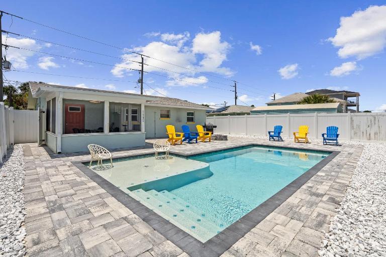 Peaceful 3‑Bedroom Flagler Beach House with Private Beach Access and Private Pool - Ferienwohnung Flagler Beach