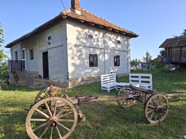 Dragačevska kuća na bregu- Heritage House - B&B Viča