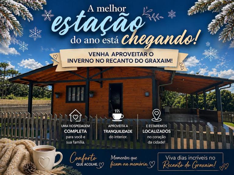 Recanto do Graxaim Calmo e bem localizado - B&B Urubici
