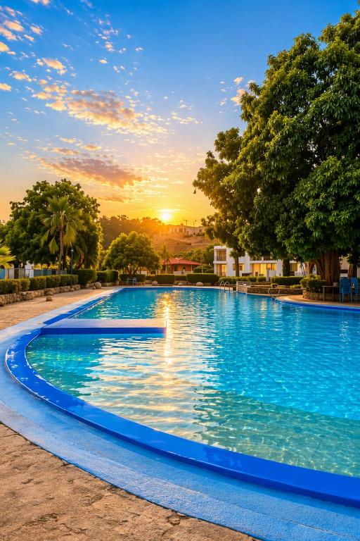 Cabaña Condominio Campestre ente Santa Marta Rodadero con Piscina WIFI AC - B&B Santa Marta