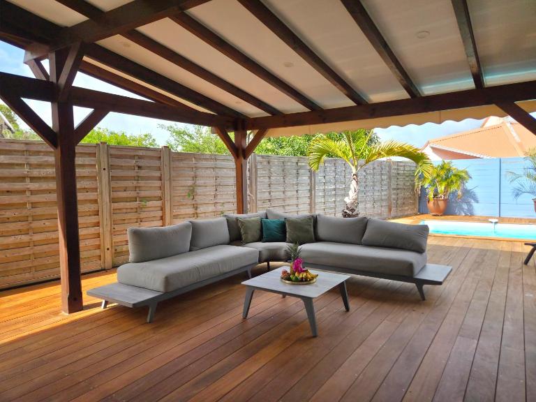 Taly Moon - Villa piscine privée - plage à pied - B&B Le Diamant