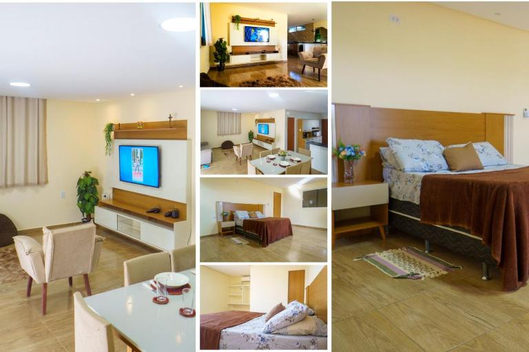 4 quartos, sendo 2 suítes - uma com varanda privativa, a 700m da Praia da Boca da Barra e 2,5km da orla de Tamandaré, Wifi 200MB e cozinha completa - Piscina e estacionamento privativos - Ideal para grupos e famílias - tranquilo para home office - Chambres d'hôtes Tamandaré