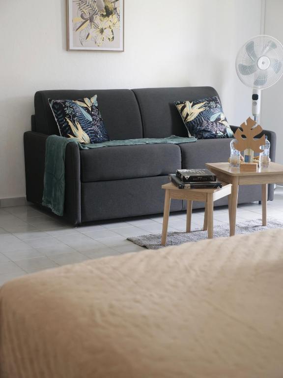 Zen'it, appartement T1 avec jardin proche plage - Ferienwohnung Grand-Bourg