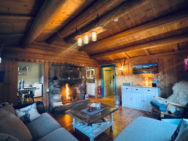 Atmospheric cabin by Lesjaskogsvatnet - Ferienwohnung Lesja