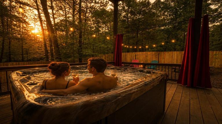 The Rustic Repose - Hot Tub - BBQ - Pets - B&B Broken Bow