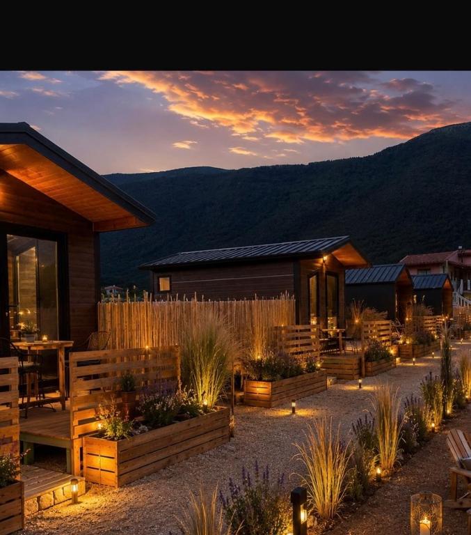 Lean chalet Sea&Mountain view - Ferienwohnung Dukat