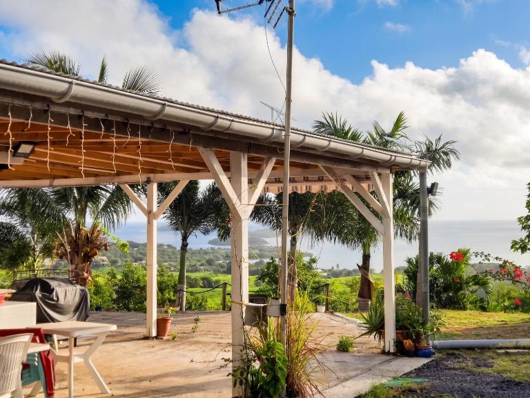 Maison de charme vue mer et montagne au François - Ferienwohnung Le François