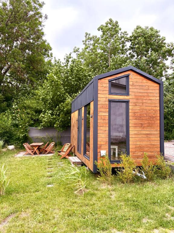 Przytulny domek 150 m od jeziora - B&B Charzykowy