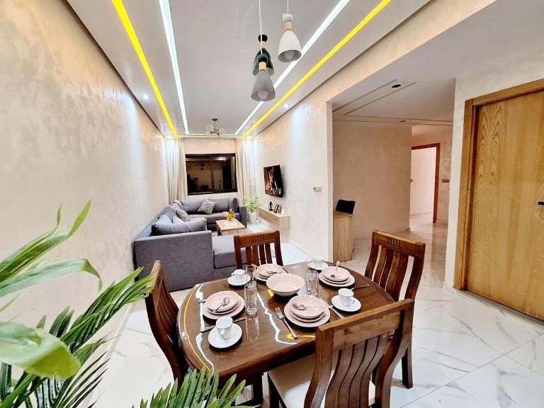 Mazagan Stay24 avec Climatisation et Parking gratuit, WIFI rapide et IPTV - B&B El Jadida