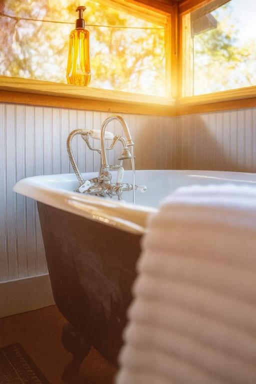Chickadees Stay: Private Tub, Chiminea & Pool - B&B San Marcos