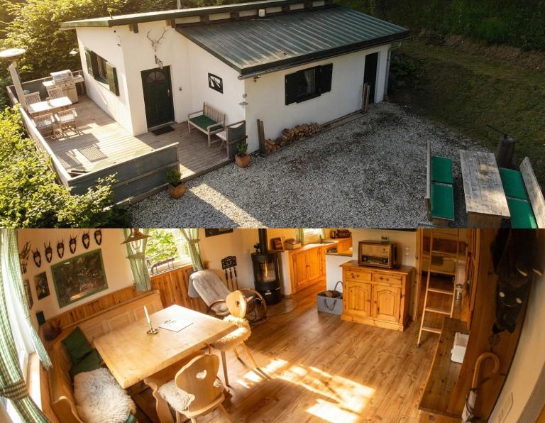 Uriges Jagdcottage mit Talblick im Hunsrück - B&B Gräfendhron