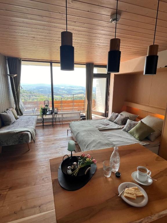 New Panorama Apartment FreYblick Freyung Pool Sauna AktivCard - B&B Freyung