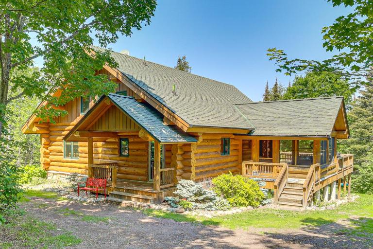 Waterfront Escape on Caribou Lake: Dock + Fire Pit - Ferienwohnung Lutsen
