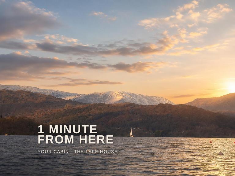 The Lake House - Dog Friendly Lakeside Cabin, 1 Min to Lake Windermere, Bowness - Chambres d'hôtes Bowness-on-Windermere