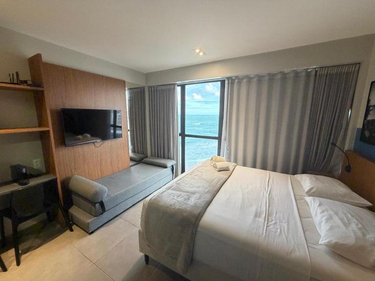 Studio 807 - Vista Mar - Loft Residence - Chambres d'hôtes Maceió