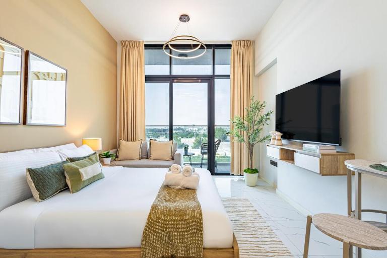 Relaxing and Stylish Studio - Masdar - Near Airport - Bed and Breakfast Abu Dhabi