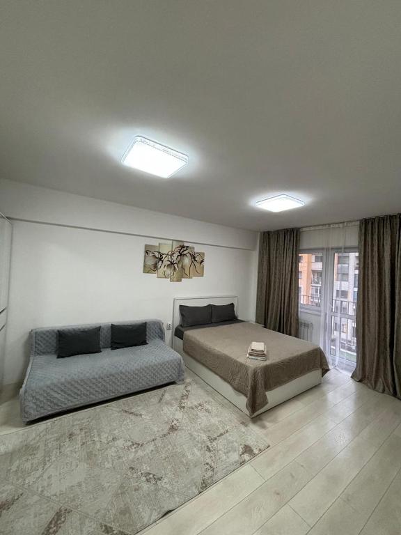 Большая однокомнатная квартира в ЖК ТЕРЕМКАХ - B&B Almaty