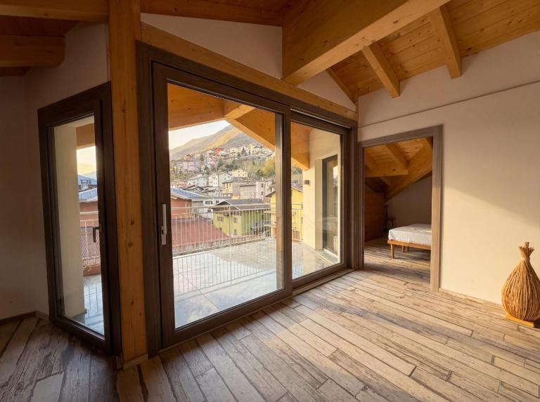 Rifugio Sospeso - chalet moderno con vista - Ferienwohnung Grosio
