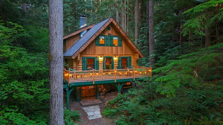 Mt Baker Forest Cabin with BBQ & Firepit Dogs Ok - B&B Deming