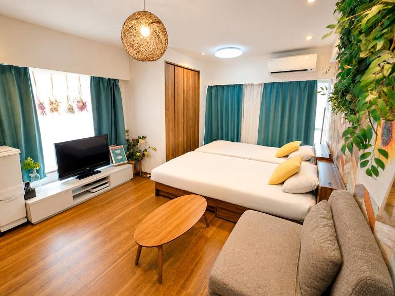 Walk to Shinjuku Shin Okubo 7min Twin Beds - Ferienwohnung Tokio