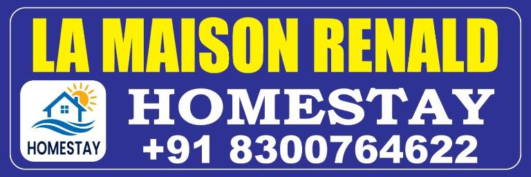 THE ONLY BEST HOMESTAY,LA MAISON RENALD 2BHK,4BHK available for 6,7,13 members NEAR ROCK BEACH WHITE TOWN RAILWAY STN PONDY MARINA CAR PARKING available Eight 3 double zero seven six four 6 double 2 - B&B Puducherry