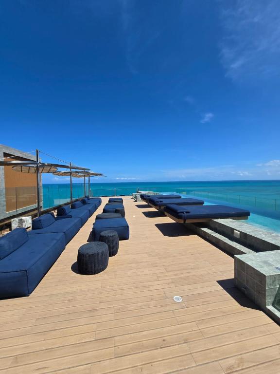 Studio Beira Mar - Vista Mar - Luxo - New Time - Ferienwohnung Maceió
