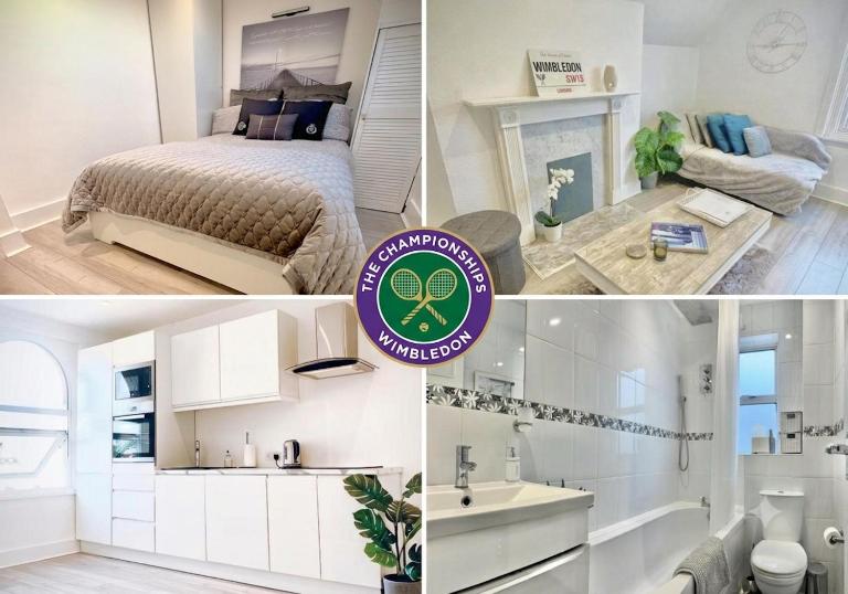 Prime Central Wimbledon - 2 bedroom flat next to Wimbledon Train Station - Ferienwohnung London