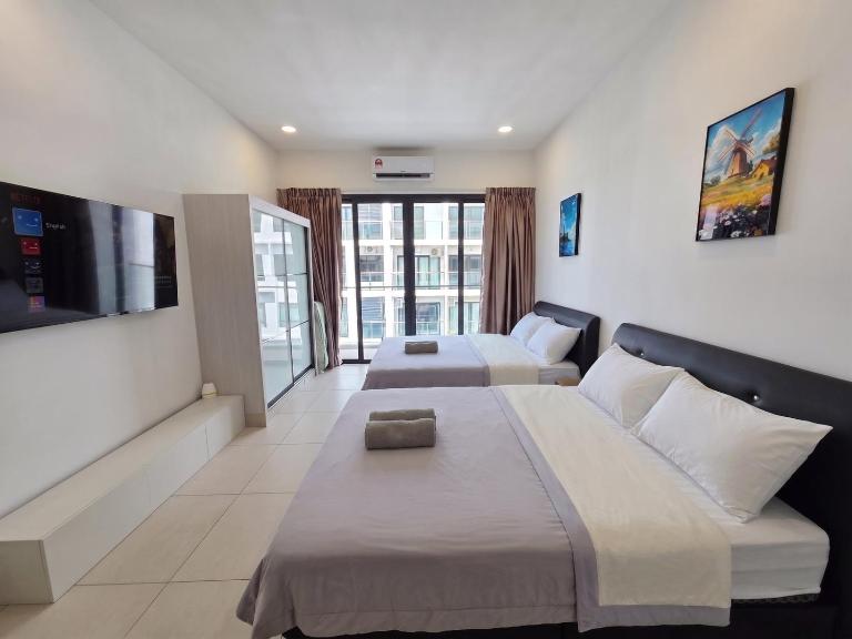 Cozy Studio P'Residence Batu Kawa Emart - Netflix & Pool - Ferienwohnung Kuching