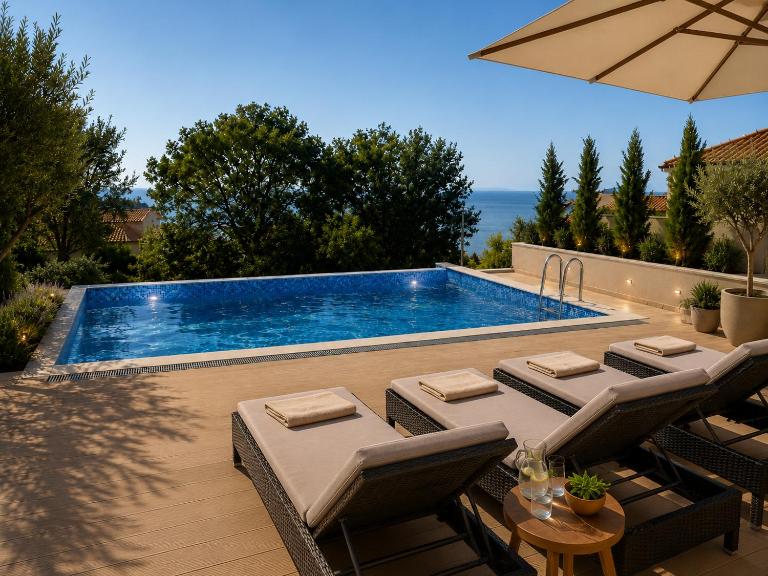 Blizikuce Hills Pool Residences - Panoramic Sea View - B&B Blizikuće
