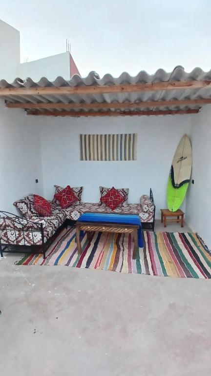 apartment Tamount House Mountain ner taghazout - Garden and view terrace - B&B Taghazout
