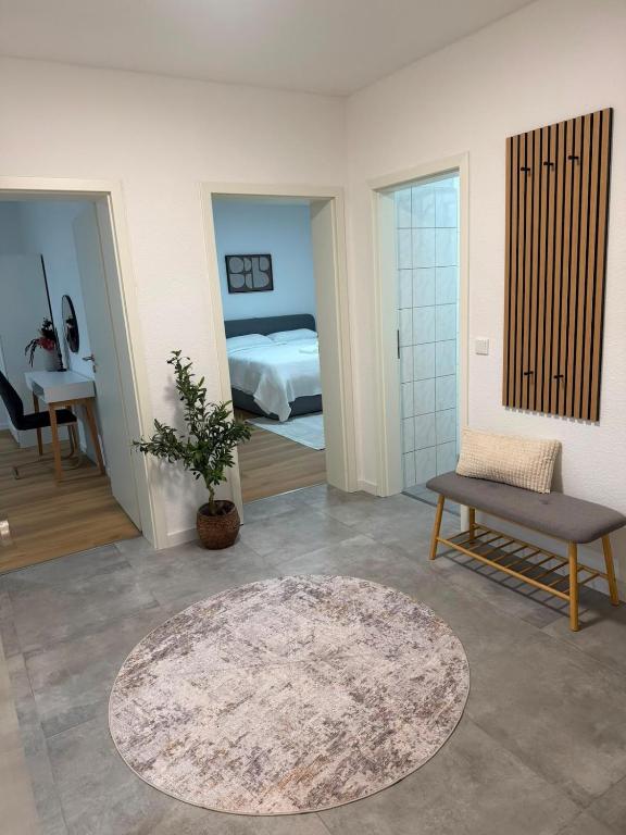 Villa Positano EG Parkplatz Balkon Veltins Arena - B&B Gelsenkirchen