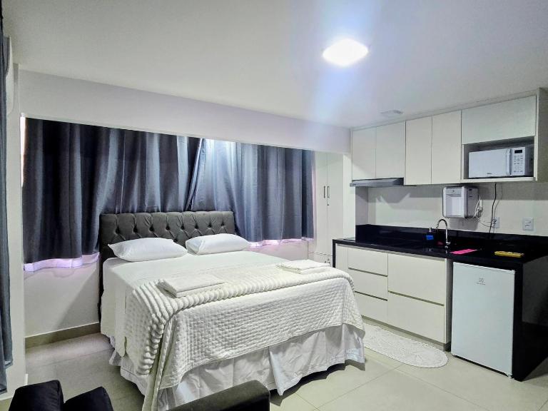 Apartamento Asa Norte com Wi-Fi e ar-condicionado ap 101 - Ferienwohnung Brasília
