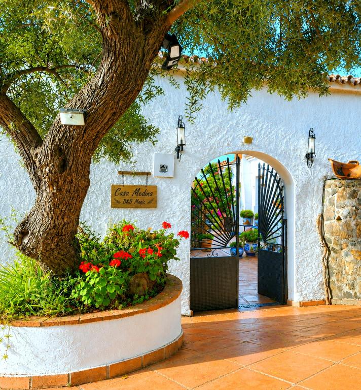 Luxury Spanish Villa with Sea View and Big Terrace - B&B Moclinejo