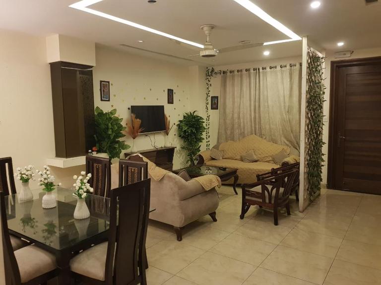 2 Bed Luxury Furnished Apartment In DHA Phase 8-Lahore - B&B Lahore