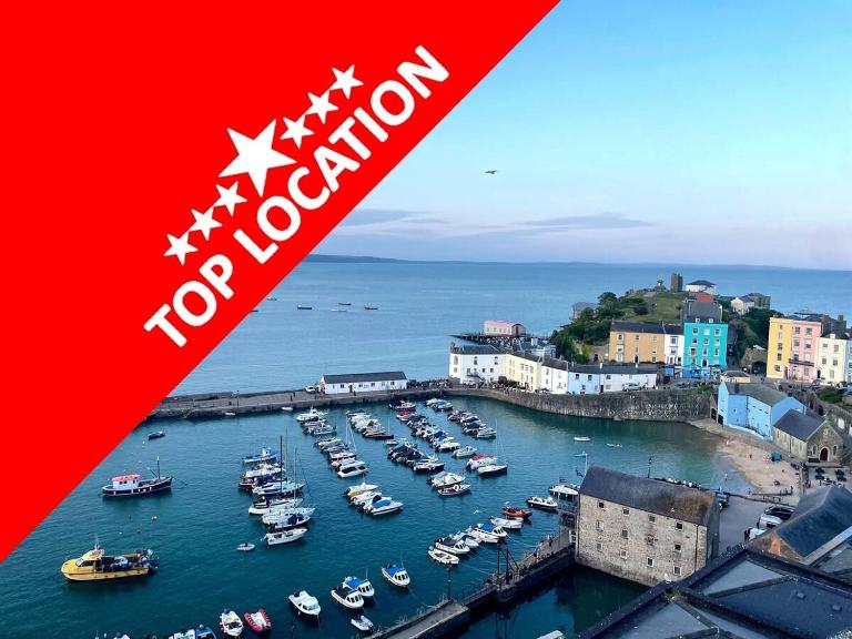 Seagulls Roost - Incredible 360 view sleeps 4 - B&B Tenby