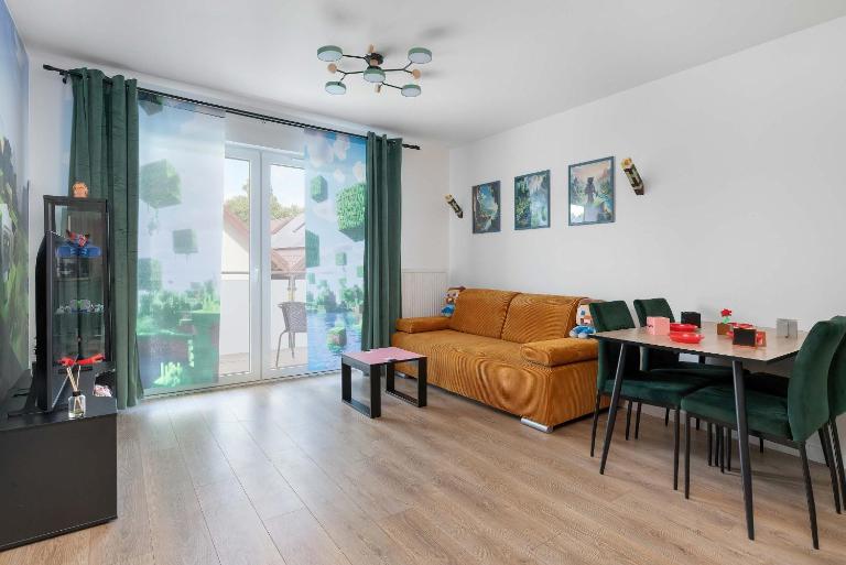 Apartament blisko morza inspirowany grą Minecraft Jastrzębia Góra Kuracyjna 15A by Heyrent - B&B Jastrzębia Góra