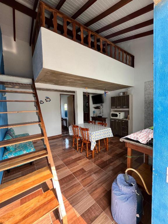 Paraíso dos passaros - Chalé II Arara Azul - Chambres d'hôtes Ilhabela