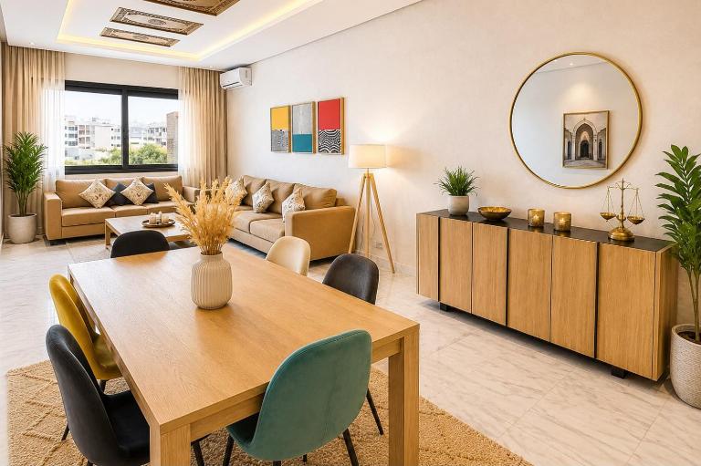 Magnifique Appartement avec Vue à Fès - B&B Fez