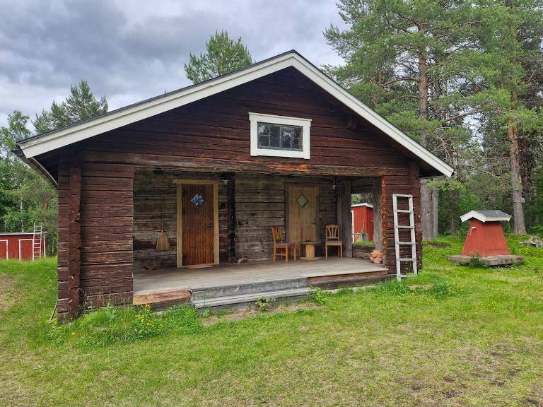 Log home in the woods - Chambres d'hôtes Moskojärvi