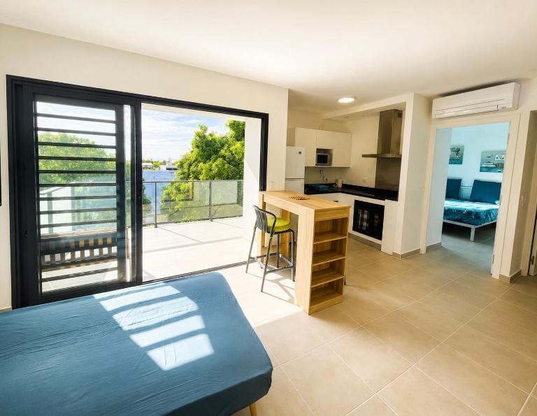 Blue sunset - Appartement avec vue mer - B&B Papeete