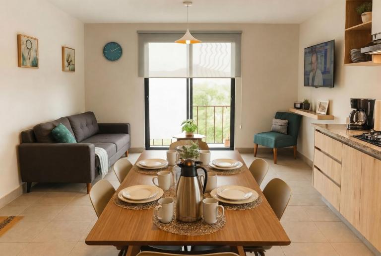 Luminoso departamento cerca de bodas y jardines! - Ferienwohnung Atlixco