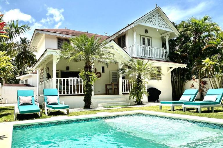 Villa 4Bdrms 3.5baths with pool, Jacuzzi and Starlink WiFi - Ferienwohnung Las Terrenas