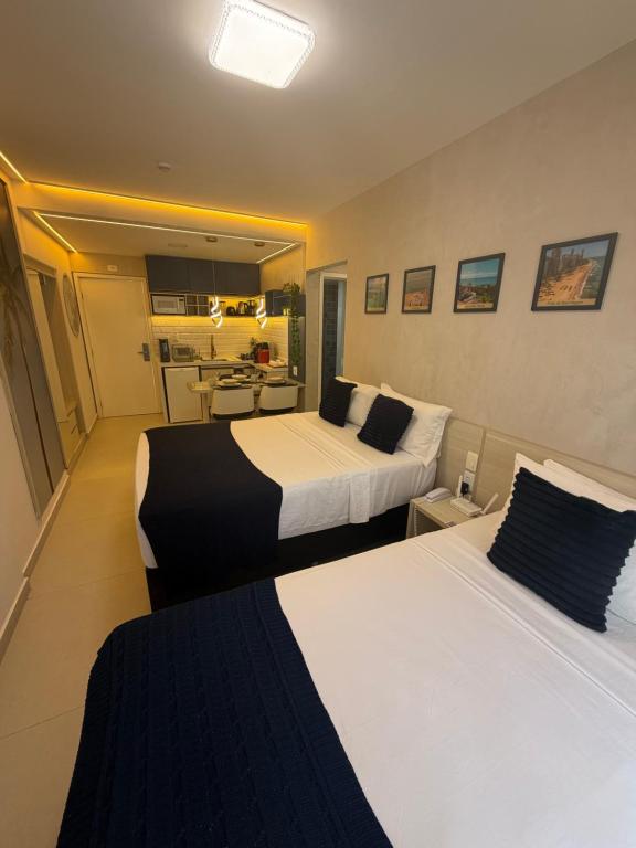 Flat luxo Boa Viagem - 206 · Flat Hotel Luxo - 50 metros da praia - Ferienwohnung Recife