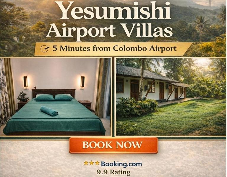 Yesumishi Airport Villas - Transit Hotel Katunayake - Chambres d'hôtes Seeduwa
