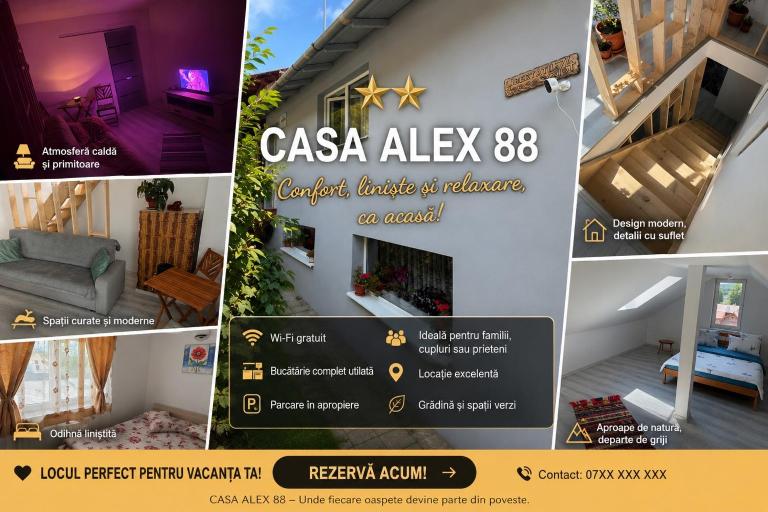 Alex88 - Ferienwohnung Buşteni